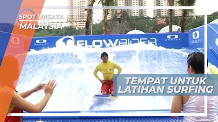 Tempat Belajar Selancar di Sunway Lagoon Selangor, Malaysia
