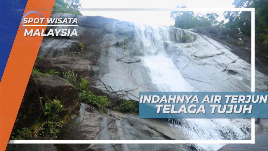 Air Terjun Telaga Tujuh, Indahnya Batu Besar dan Air Jatuh ala Langkawi Malaysia 