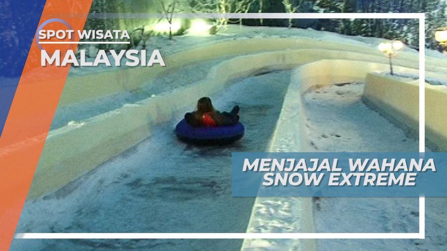 Berseluncur Salju di Snowworld Malaysia