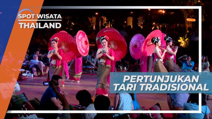 Pertunjukan Malam, Tari Tradisional di Chiang Mai Thailand