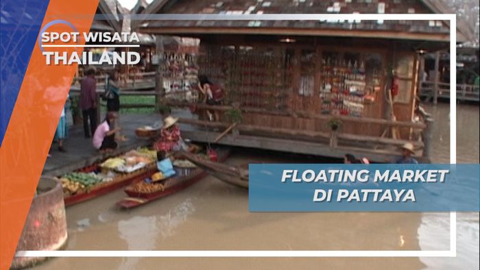 Floating Market Pattaya, Transaks Di Atas Air Thailand