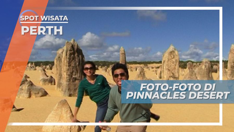 Kesempatan Berfoto Panorama Alam Padang Pasir, Perth