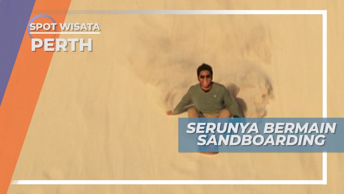 Sandboarding, Meluncur dari Bukit Padang Pasir, Perth