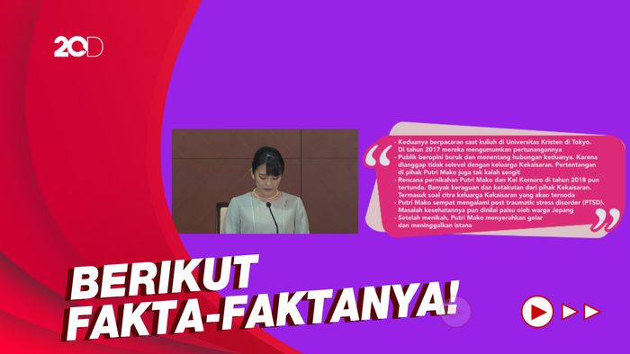 Kisah Cinta Putri Mako dan Komuro yang Dihantam Sejumlah Penolakan