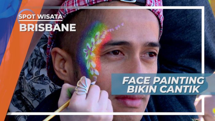 Unik dan Menarik, Face Painting Bikin Cantik, Australia
