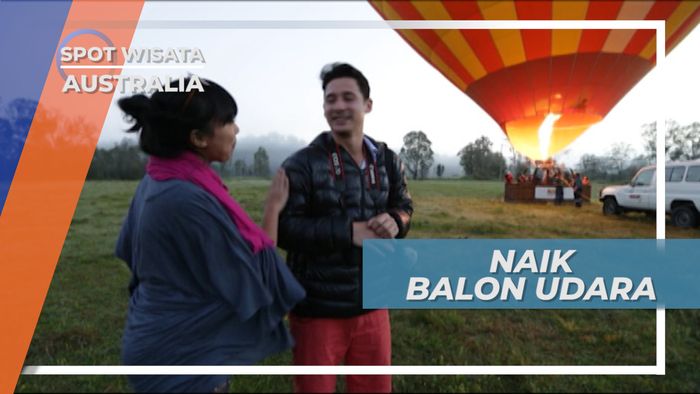 Persiapan Naik Balon Udara Terbesar di Gold Coast Australia