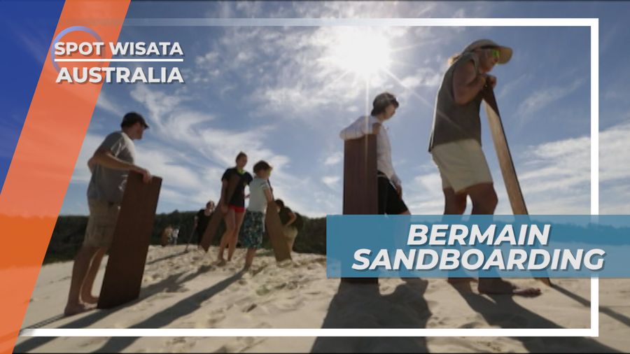 Berseluncur di Atas Pasir, Serunya Bermain Sandboarding di Australia
