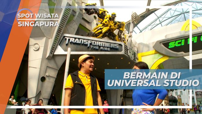 Menikmati Serunya Street Show di Taman Bermain Singapura