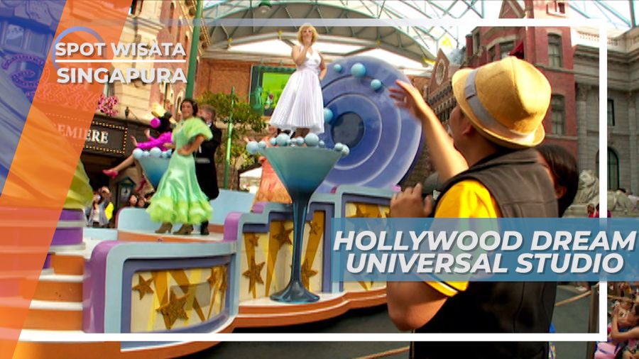 Karnaval Aneka Karakter Layar Kaca di Hollywood Dream Universal Studio, Singapura