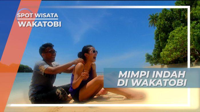 Mata Air Tawar dari Dasar Laut Pantai Molii Sahatu Wakatobi Sulawesi Tenggara