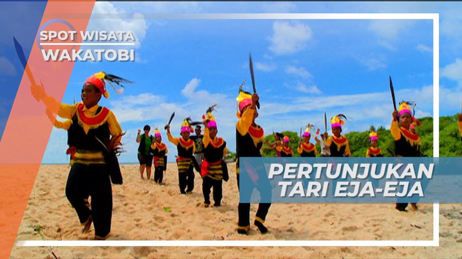 Tari Eja-Eja, Tarian Kolosal 20 Anak Pulau Tomia Wakatobi Sulawesi Tenggara 