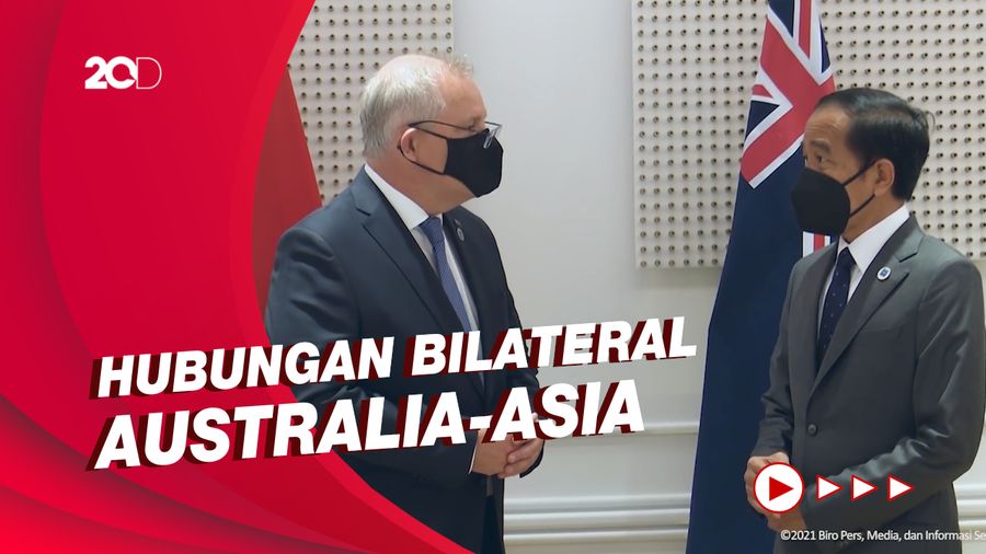Jokowi Bertemu PM Australia di Roma, Ini yang Dibahas