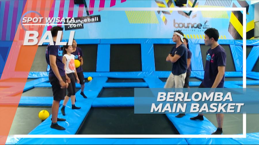 Taman Trampolin Bali, Saatnya Adu Tanding Bola Basket