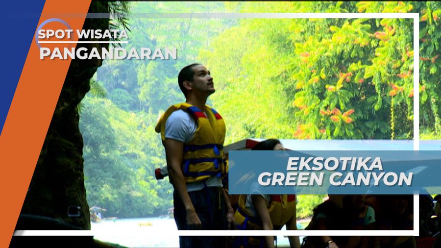 Berperahu Menyusuri Eksotisya, Lukisan Alam Green Canyon Pangandaran
