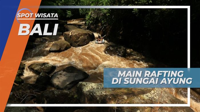 Pemandangan Alami nan Indah Sepanjang Sungai Ayung Ubud Bali