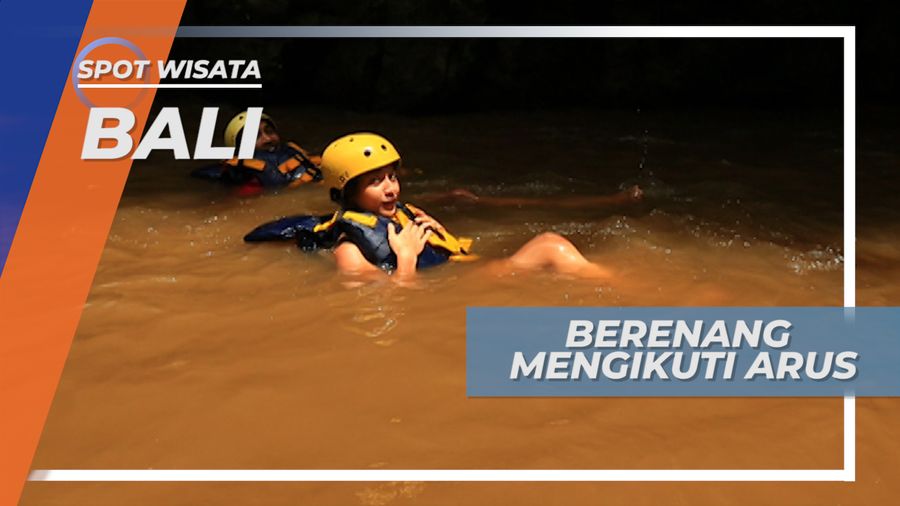 Bosan Berperahu Karet, Saat Berenang Mengikuti Arus Sungai Ayung Ubud Bali
