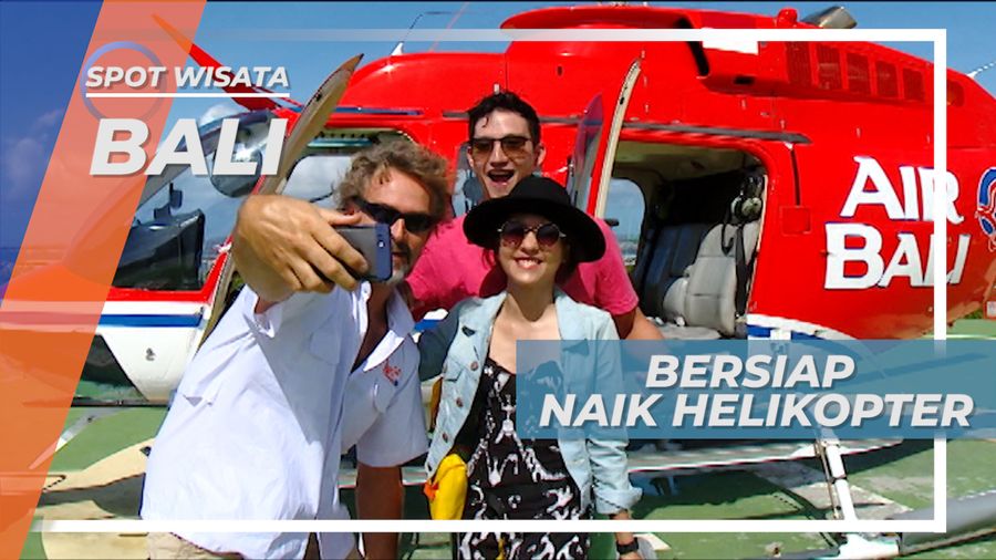 Terbang Bersama Pilot Helikopter yang Gemar Selfie dan Cukup Narsis di Benoa Bali