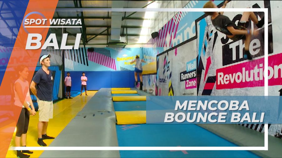 Taman Trampolin Bali, Terlihat Mudah Namun Sulit Juga Memantul-Mantul Seperti Bola Bekel Ini