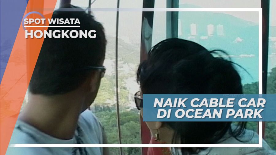 Kereta Gantung Seru di Ocean Park Hongkong