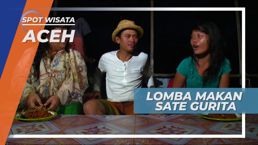 Adu Cepat Makan Sate Gurita, Aceh