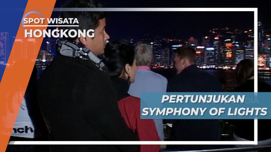 Symphony of Lights, Tarian Lampu di Gedung Tinggi Hongkong
