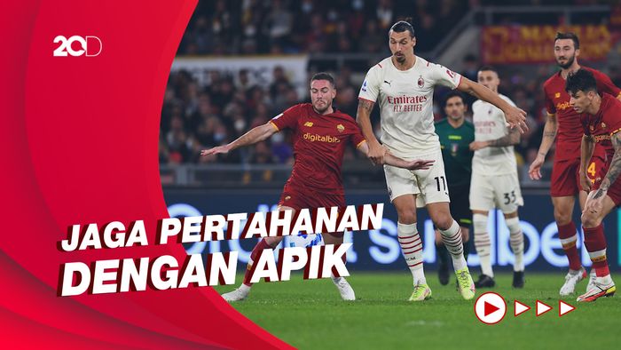 AC Milan Tumbangkan AS Roma dengan 2-1