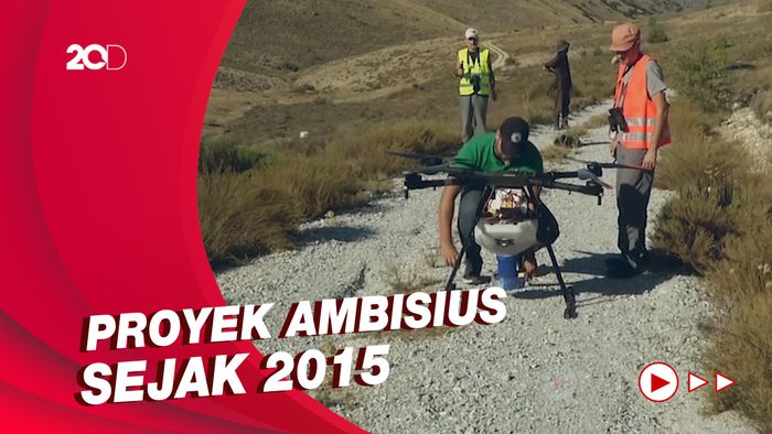 Saat Ilmuwan Spanyol Coba Pulihkan Hutan dengan Bantuan Drone