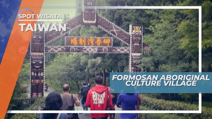 Formosan Aboriginal Culture Village, Tempat Replika 9 Rumah Adat Taiwan