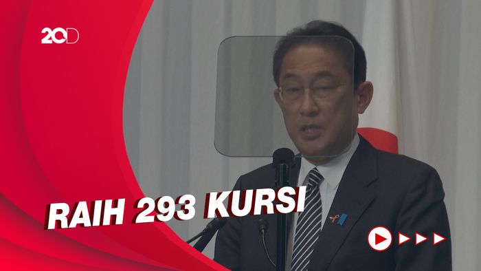 PM Fumio Kishida Sabet Kemenangan di Pemilu Jepang