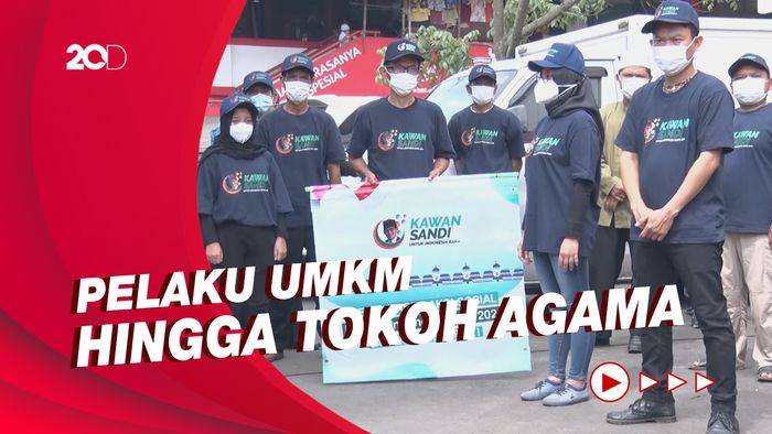 Relawan di Cimahi Dukung Sandiaga Uno Maju Capres 2024