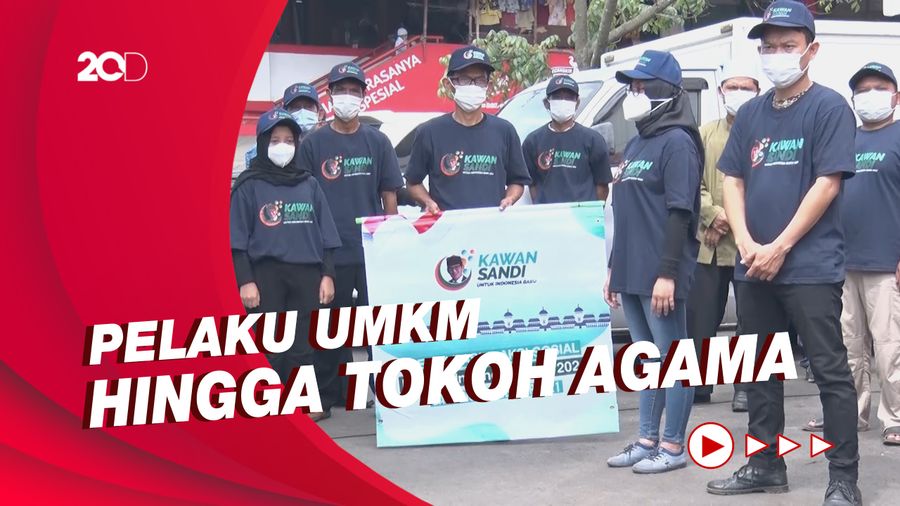 Relawan di Cimahi Dukung Sandiaga Uno Maju Capres 2024