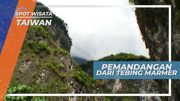 Udara Dingin dan Segar di Tebing Marmer Hualien Taiwan