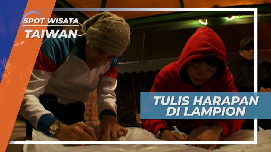 Menulis Harapan di Lampion, Taiwan