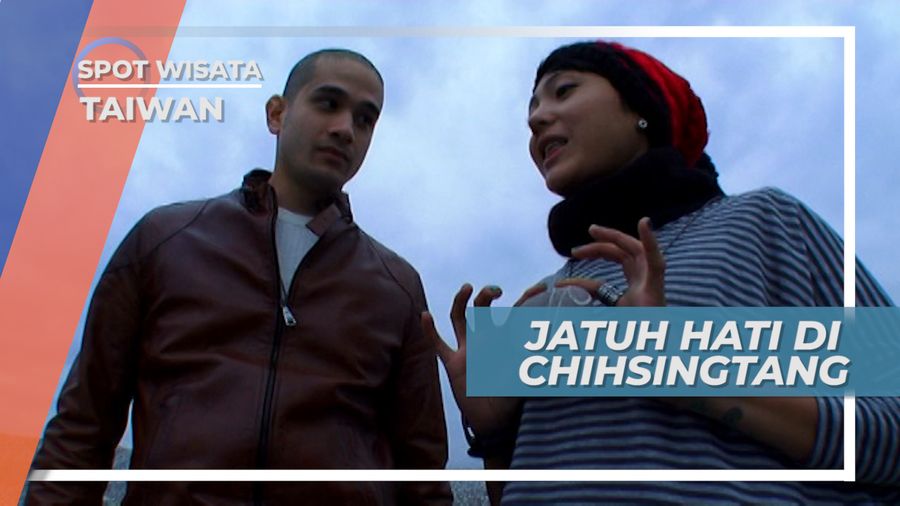 Jalan Sore di Bibir Pantai Chishingtan Taiwan