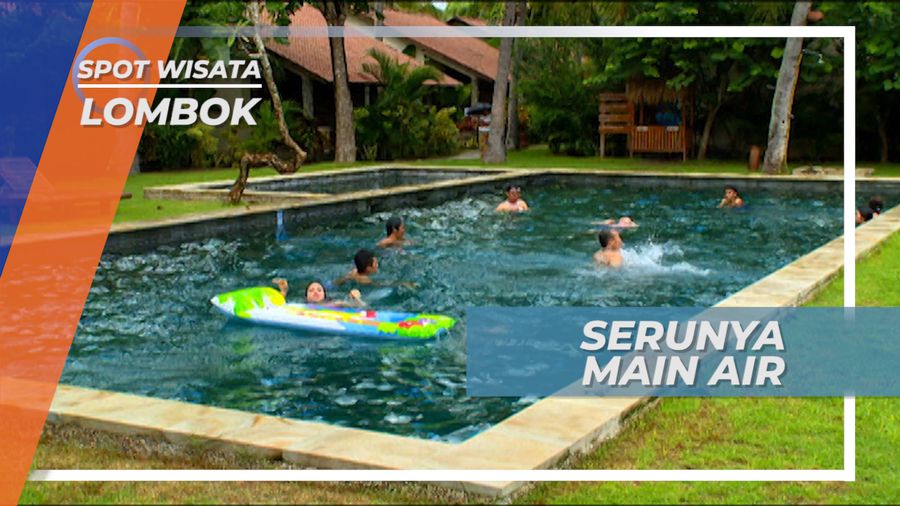 Menikmati Waktu dengan Bersantai di Kolam Renang Hotel, Lombok