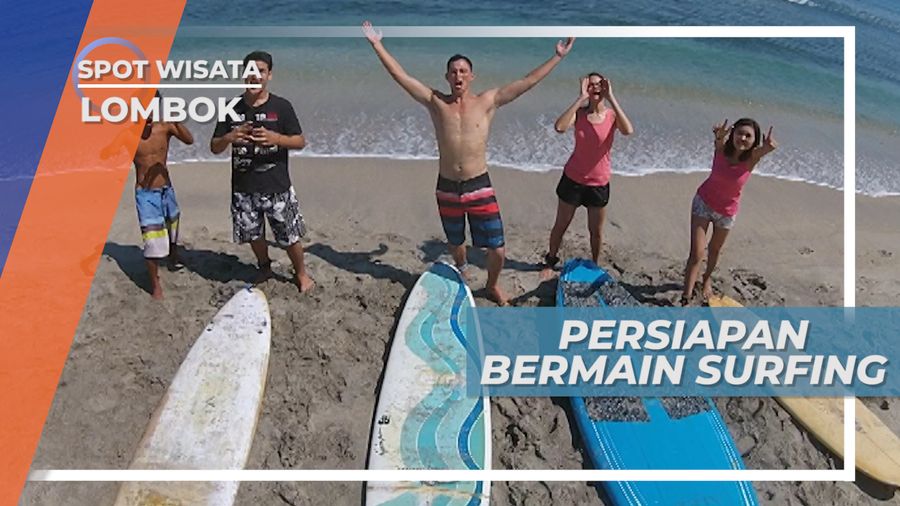 Pantai Senggigi Lombok, Tempat Tepat Bermain Surfing