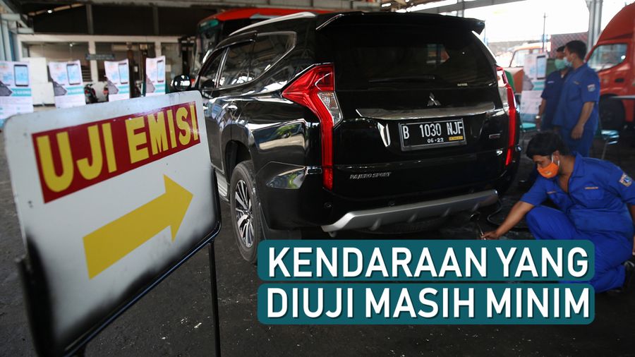 Batalnya Tilang Uji Emisi di DKI Pada 13 November
