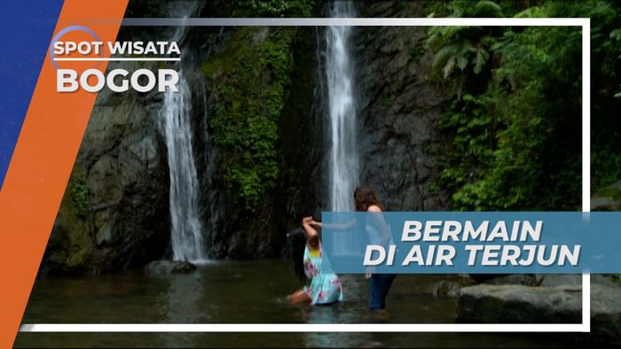 Serunya Bermain Air di Curug Cilember, Bogor