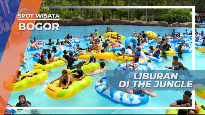 Serunya Bermain Ombak di Taman Wisata Air, Bogor