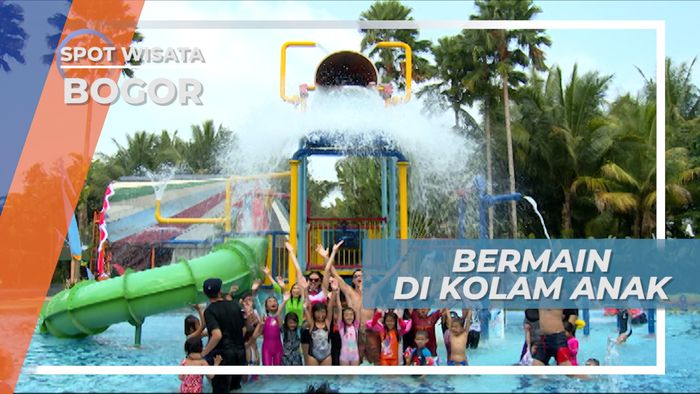Bermain Seru Bersama Anak-anak di Taman Wisata Air, Bogor
