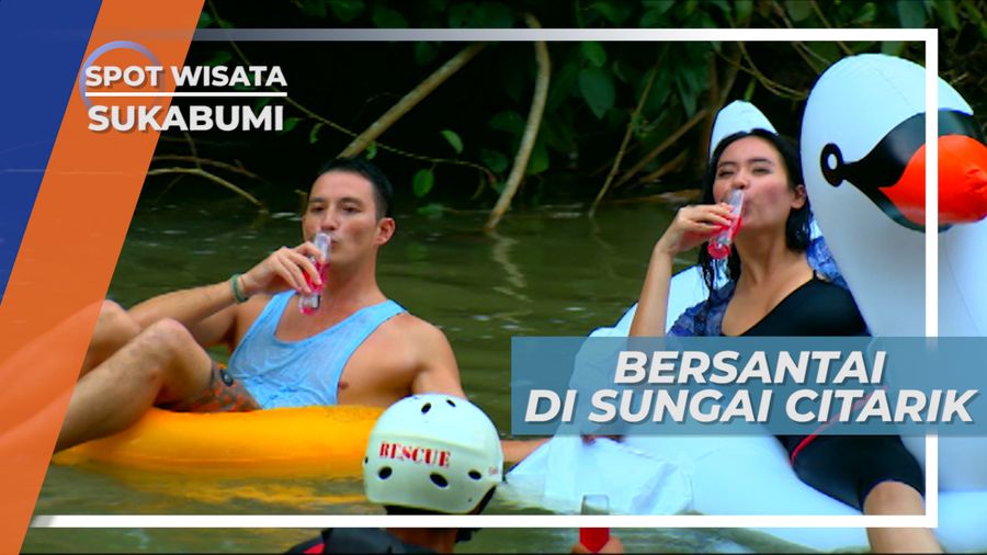 Piknik Cantik di Sungai Citarik, Saat Rafting Sukabumi