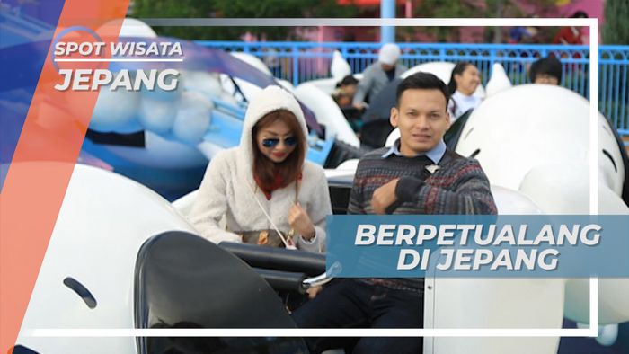 Berputar di Ketinggian, Asiknya Naik Wahana di Jepang