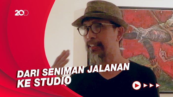 Melihat Proses Berkarya Seniman Gusmen Heriadi di Jogja Gallery