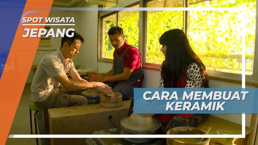 Menengok Pembuatan Kerajinan Tanah Liat Khas Jepang