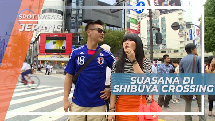 Shibuya Crossing, Penyeberangan Jalan Tersibuk di Dunia, Jepang