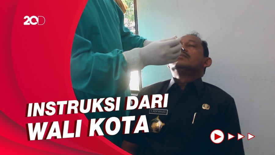 ASN Parepare di Swab Massal untuk Antisipasi Penyebaran Covid-19