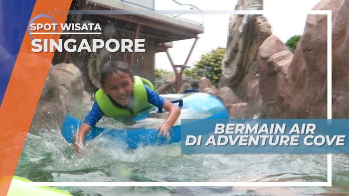 Asiknya Bermain Air di Adventure Cove Singapore