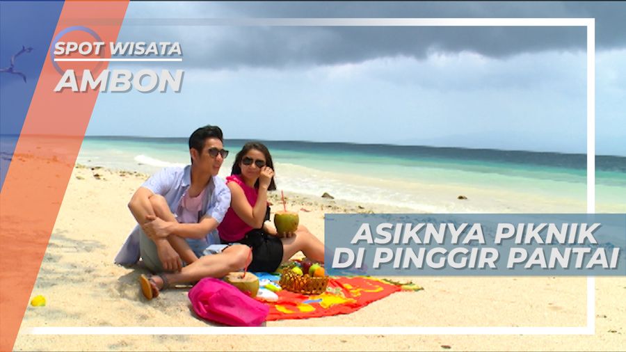 Piknik Cantik Di Pantai Indah Salahutu, Bersama Kelapa Muda Maluku Tengah