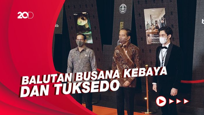 Karpet Merah Piala Citra FFI 2021: Dilewati Dian Sastro hingga Jokowi
