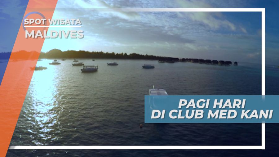 Pancaran Sinar Mentari Pagi Menyambut Hari di Med Kani, Maldives